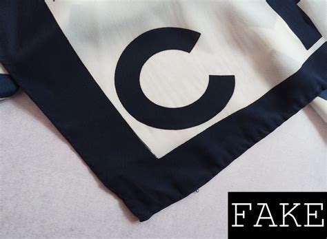 chanel scarf real vs fake|authentic chanel counterfeit.